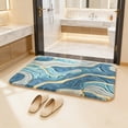 thumbnail image 5 of Abstract Art Ultra Soft Plush Bath Rug,Soft Non-Slip Absorbent Mat,Machine Washable Floor Rug for Bathroom,Entryway and Home Decor, 5 of 6