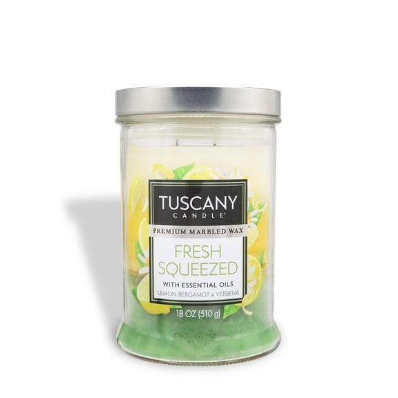 Fresh Squeezed Long-Lasting Scented Jar Candle (18 oz)