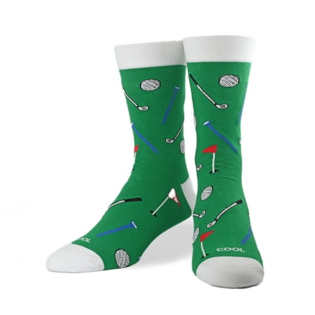 

Cool Socks Novelty Unisex Crew Socks Original Par 3 Print Casual