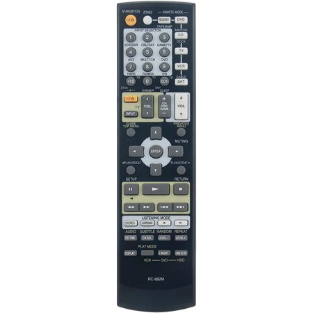 RC-682M Infared Remote Control Replace for Onkyo AV Receiver TX-SR605 TX-SR605S TX-SA605 TX-SA8560 TXSA605 HT-S3100