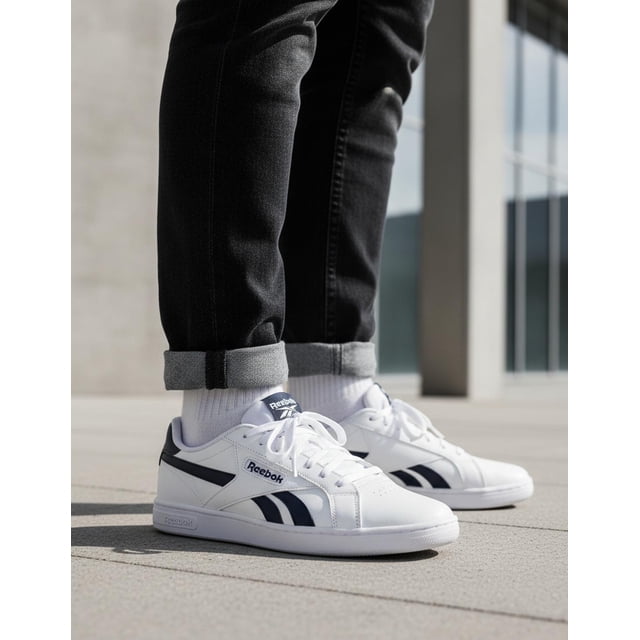 Tenis Reebok Hombre Caballero Casual Court Clean Retro Blanco blanco 9,0 MX