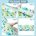 thumbnail image 4 of Toddler Nap Mat/Removable Pillow -Space- Carry Handle with Straps Closure,Toddler Nap Mat Extra Large 60 in*20 in Boys Sleeping Mat Nap Mat for Presch, 4 of 6