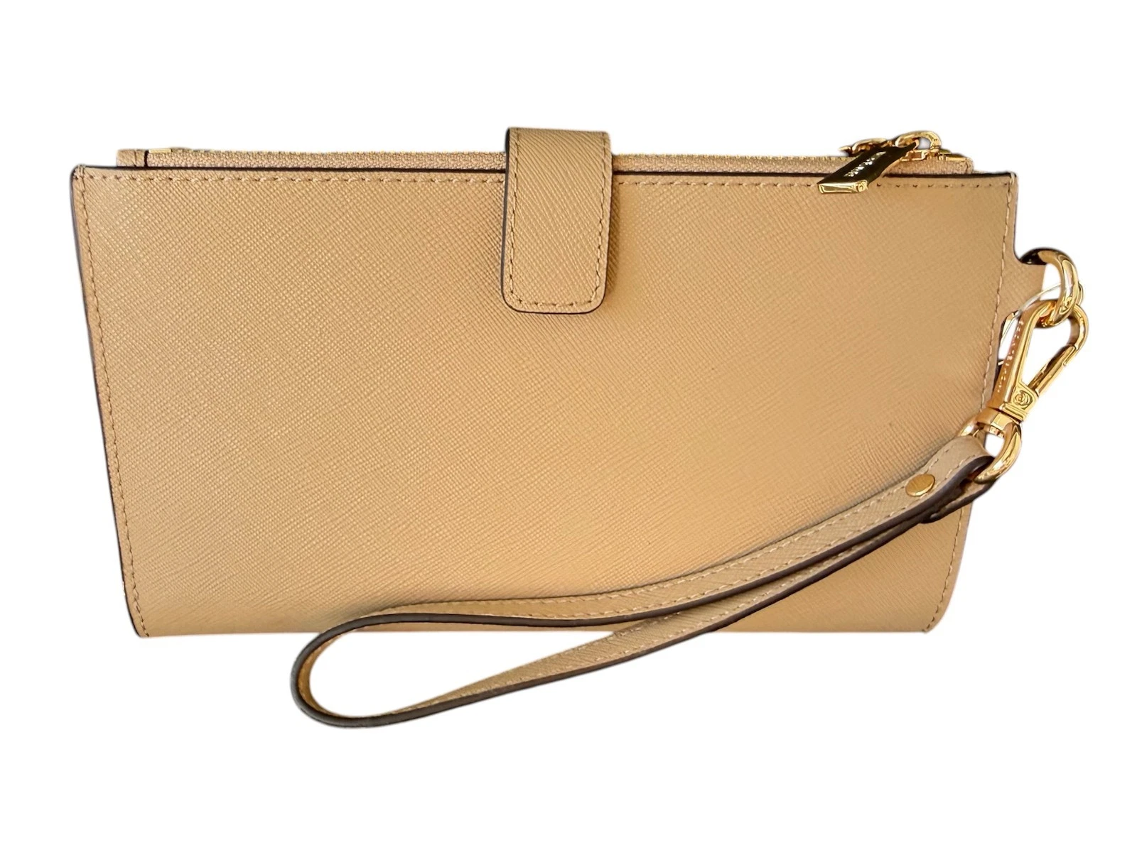 Michael Kors Women's Jet Set Large Ombré Signature Logo Double Zip