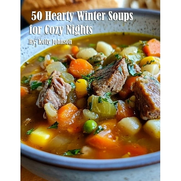 50 Hearty Winter Soups for Cozy Nights, (Paperback)