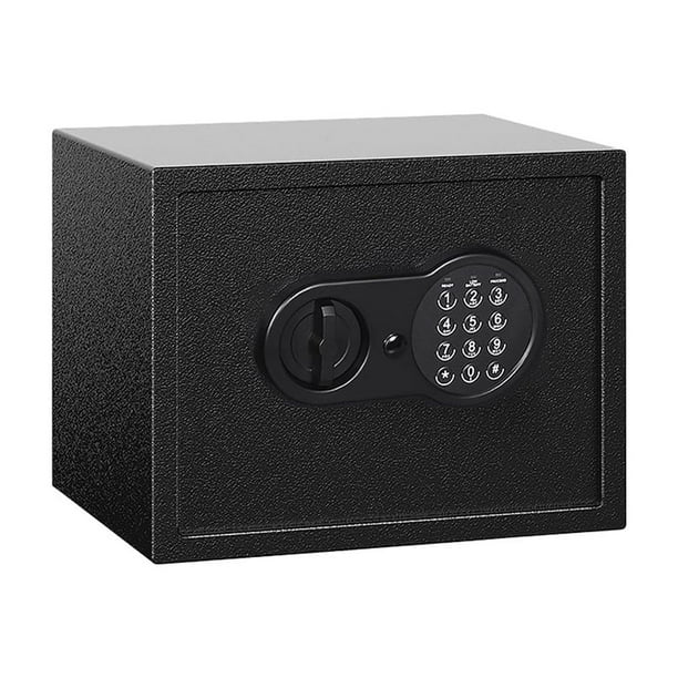 Caja Fuerte Digital Acceso Por Código O Llave Color Negro