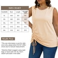 thumbnail image 7 of Oryer Plus Size Tank Tops for Women, Round Neck Sleeveless Casual Womens Blouse Trendy Tunic Summer Shirts for Women 1X-5X, 7 of 7