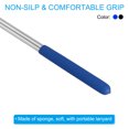 thumbnail image 3 of Unique Bargains 5.2ft Telescopic Handheld Flagpoles Tour Guide Flag Pole with Clips for Teaching Black, Blue, 2 Pack, 3 of 7