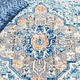 thumbnail image 6 of SAFAVIEH Tulum Charmaine Oriental Area Rug, Blue Grey/Rust, 5'5" x 7'7", 6 of 8