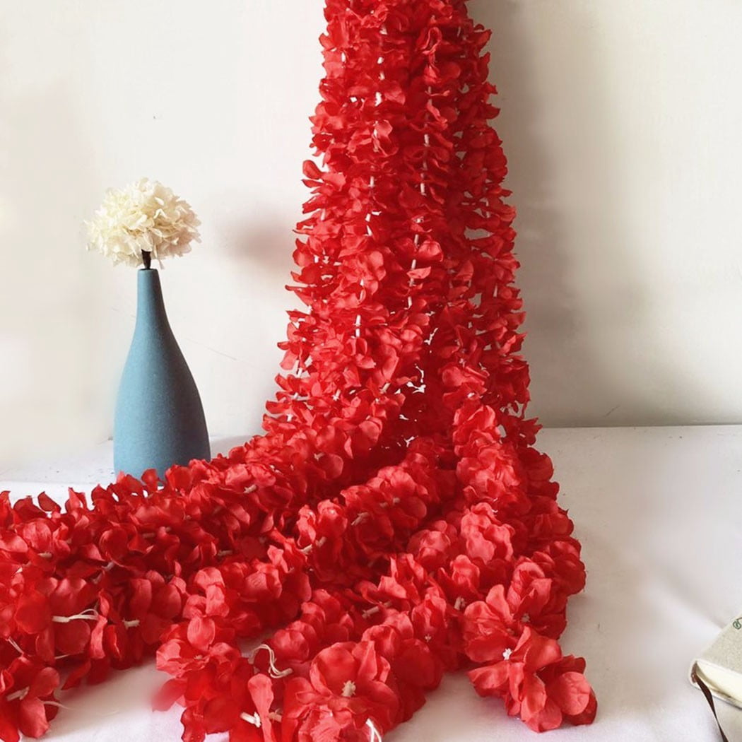 Lot de 20 guirlandes de glycines artificielles à suspendre pour fête de mariage, jardin, verdure et décoration murale - 100 cm - Blanc laiteux Lot de 20 guirlandes de glycines artificielles à suspendre pour fête de mariage, jardin, verdure et décoration murale - 100 cm - Blanc laiteux
