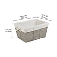 thumbnail image 2 of HOMETRENDS Storage Basket, 2 of 3