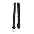 thumbnail image 3 of Unique Bargains Women Adjustable Single Pin Buckle Skinny Braided Belt for 26-33" Waist Black, 3 of 6