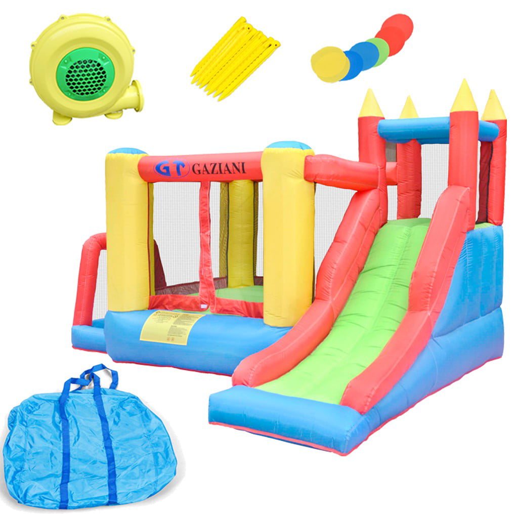 Details about   Inflatable Bounce House Bouncer Water Jumper Castle Kid Party Outdoor Air Blower 