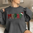 thumbnail image 1 of Nutroes Chandail pour Femmes, Haut de Mode Coloré de Noël à Col Rond pour Femmes, Chandails à Manches Longues, 1 of 4