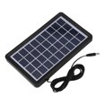 thumbnail image 1 of Célula solar de silicio polivinílico de transmitancia de luz resistente al agua el 93% del tablero solar de 9V 3W, 1 of 5