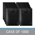 thumbnail image 5 of SSWBasics Small Low Density Black Merchandise Bags - 9”W x 12”H - Case of 1000 - Black, 5 of 7