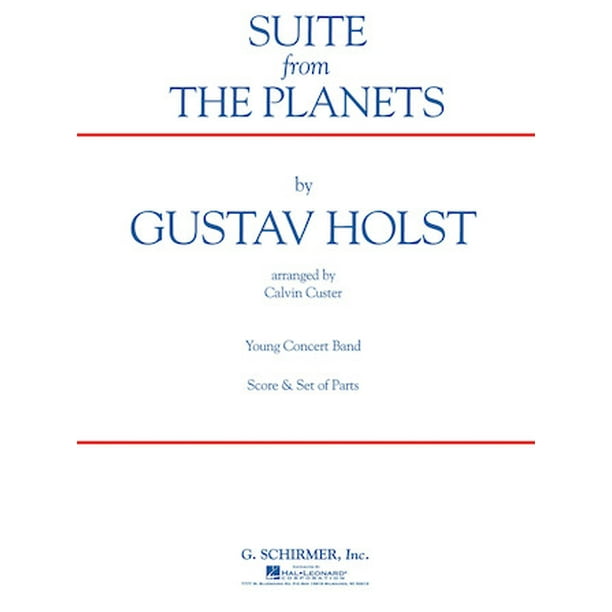 gustav holst the planets sheet