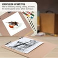 thumbnail image 5 of US Art Supply® 18"x18" Artist Field Sketch Tote Board Drawing Heavy-Duty Clip, 5 of 6