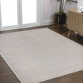 thumbnail image 4 of JONATHAN Y CARMEL 5 x 8 Area Rug, Cole Minimalist Pinstripe - Cream/Silver, CAR101A-5, 4 of 7