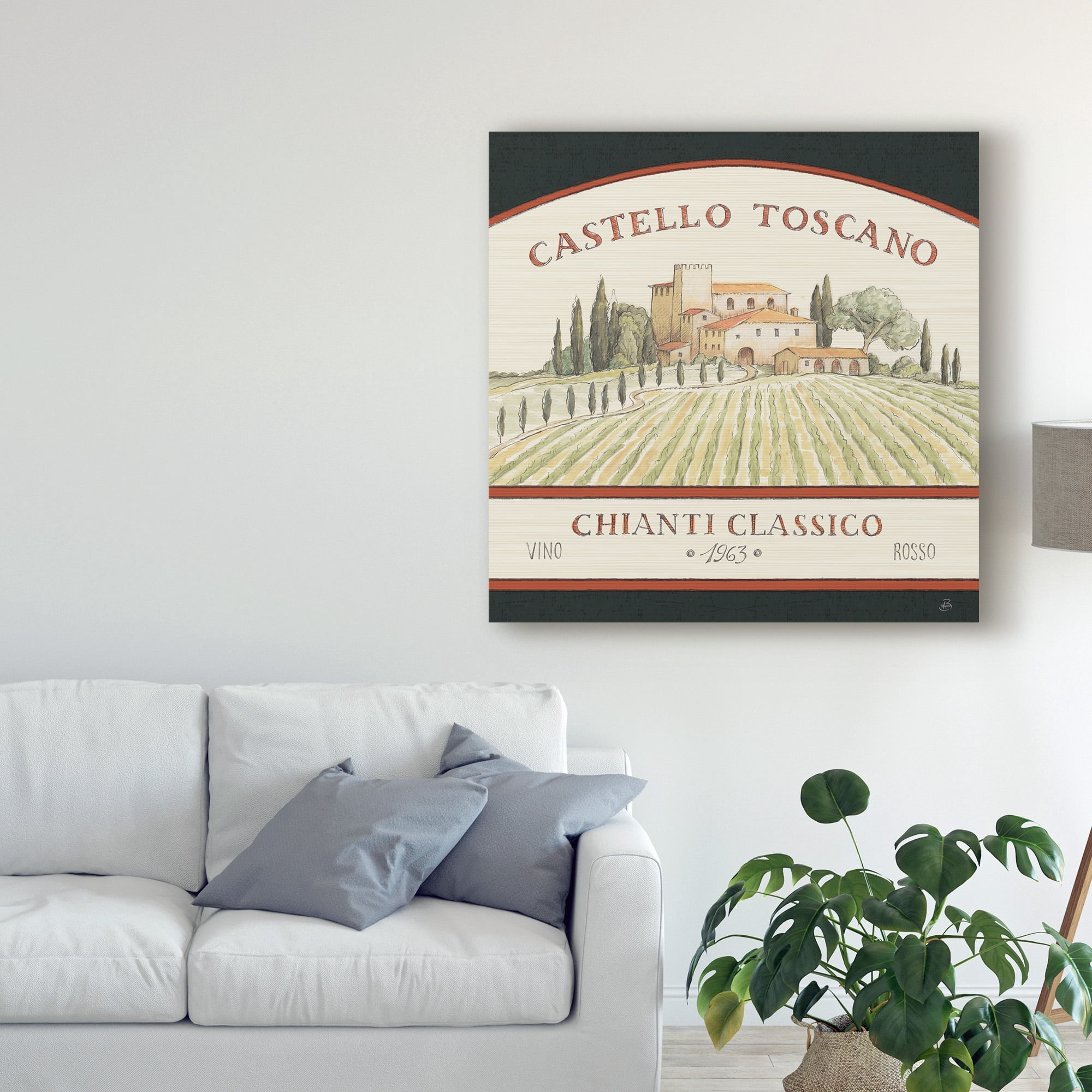 Trademark Fine Art 'Tuscan Flavor IV' Canvas Art by Daphne Brissonnet