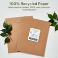 thumbnail image 4 of Avery EcoFriendly Shipping Labels, 3-1/3" x 4", 600ct (48464), 4 of 10