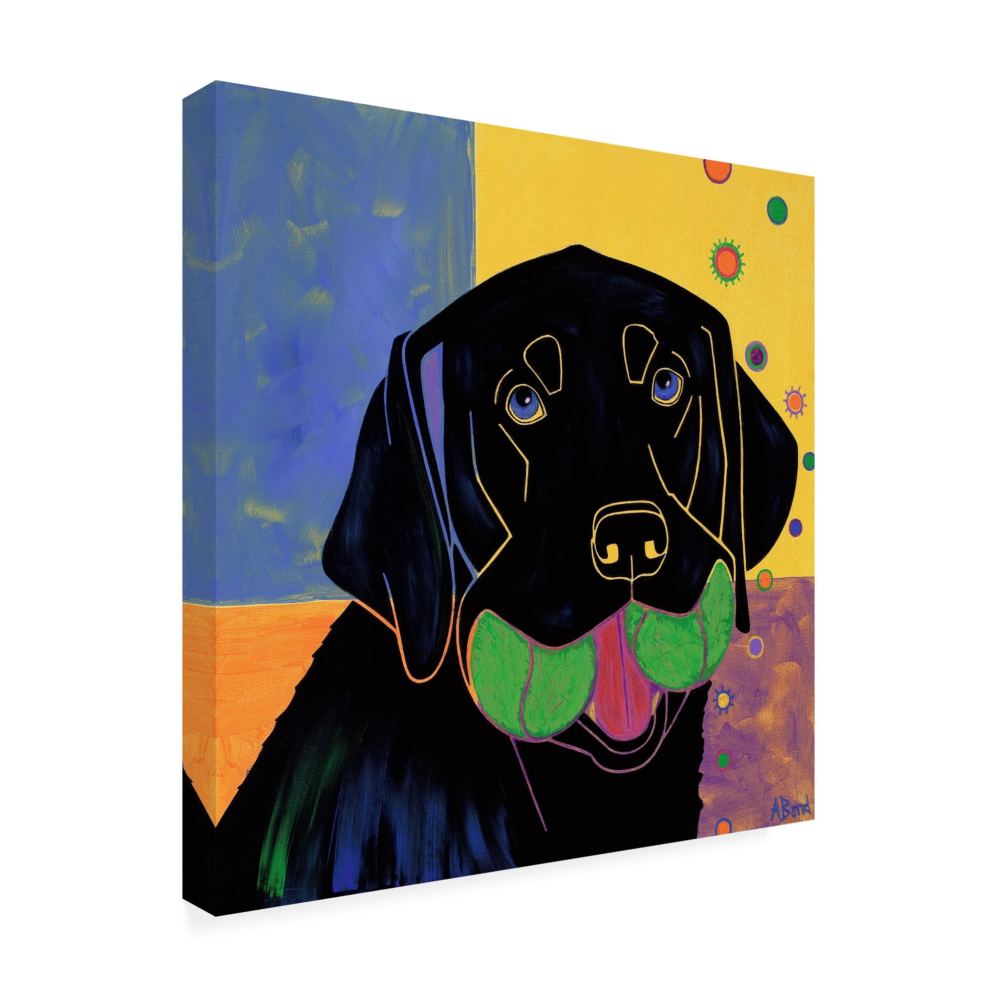 Trademark Fine Art 'Baller' Canvas Art by Angela Bon