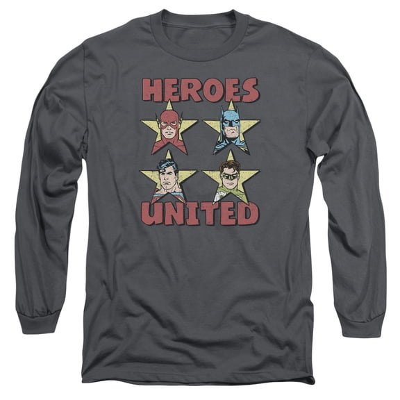 Jla - United Stars - Long Sleeve Shirt - Small