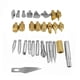 thumbnail image 4 of "Kit profesional de pirograbado con 62 piezas: herramienta eléctrica de soldadura interna, temperatura ajustable y puntas intercambiables para madera y más. Incluye funda protectora y calentamiento, 4 of 6