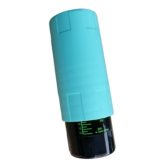 Protector de pelotas de tenis, duradero, práctico, portátil, ligero. Azul claro