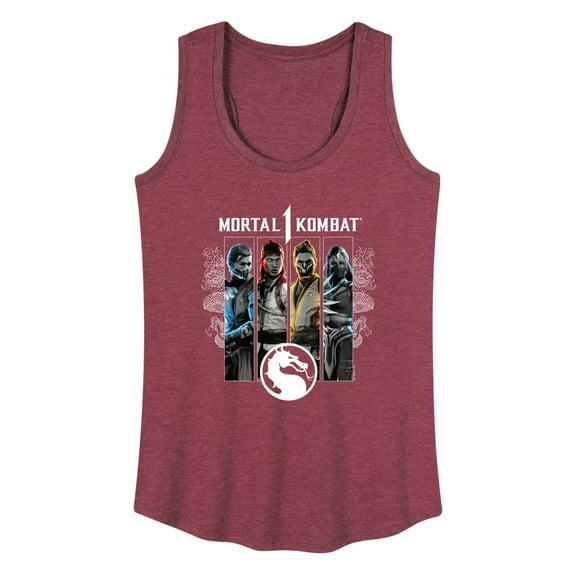 Mortal Kombat - Mk1 Characters - Women's Racerback Tank Top
