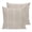 Beige, variant on 20x20 Pillow Covers Set of 2, Sage Green Striped Throw Pillow Covers Decorative Couch Cushion Case, Farmhouse Linen Texture Line Stripes Microfiber Square Pillowcases for Bedroom Car Living Room