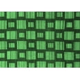 thumbnail image 1 of Ahgly Company Indoor Rectangle Abstract Emerald Green Modern Area Rugs, 8' x 10', 1 of 4