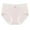 Pink, variant on Sunvit-Panties Womens Cotton Underwear, Mid-Rise Lace Trimmed Comfortable - Light Blue, Size L, Breathable Soft Waistband for Daily Wear