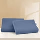 thumbnail image 5 of Estándar de Seda Funda de Almohada, Impermeable Emulsión Funda de Almohada 50x30cm Azul Claro, Tela Transpirable con Cremallera, Funda de Almohada de Seda Lavable, 5 of 6