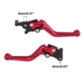 thumbnail image 3 of Unique Bargains Pair Motorcycle Handlebar Short Brake Clutch Levers for Honda GROM MSX125, 3 of 7