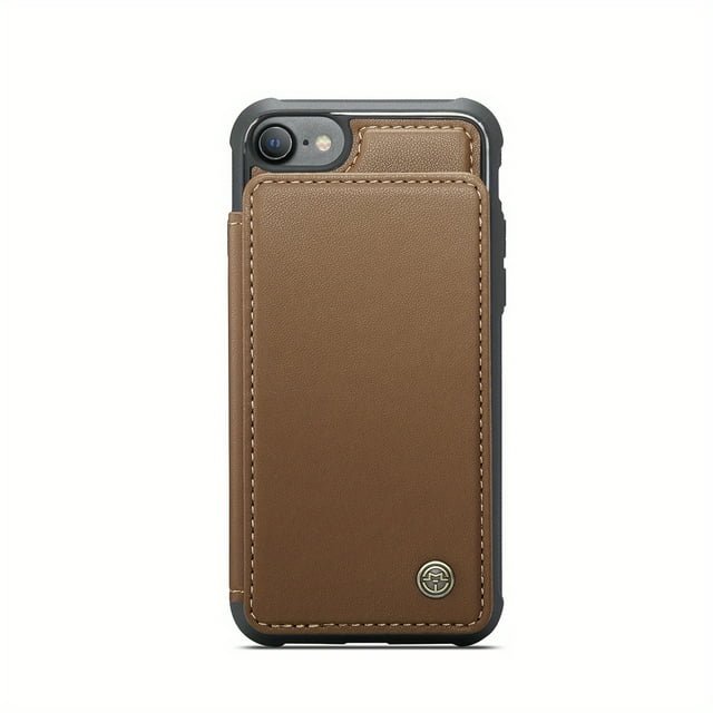 Premium Card Holder Wallet Case For IPhone 14/13/12/11 Pro Max - PU Leather, RFID Blocking, Magnetic Clasp, And Shockproof Protection!