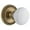Gold, variant on Grandeur Solhyd_Prv_238 Soleil Solid Brass Privacy Door Knob Set - Bronze