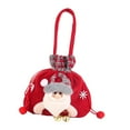 thumbnail image 2 of Bolsas de dulces navideñas Almacenamiento de paquetes navideños Bolsas de regalo Navidad Acción de Gracias Papá Noel, 2 of 9