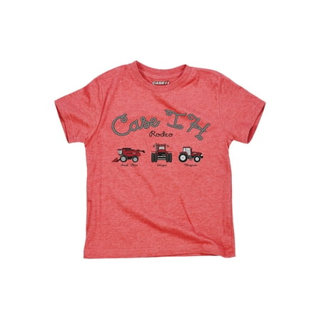 Case IH Rodeo Tractor Lasso Magnum Axial Country Rural Fields Todder T-Shirt