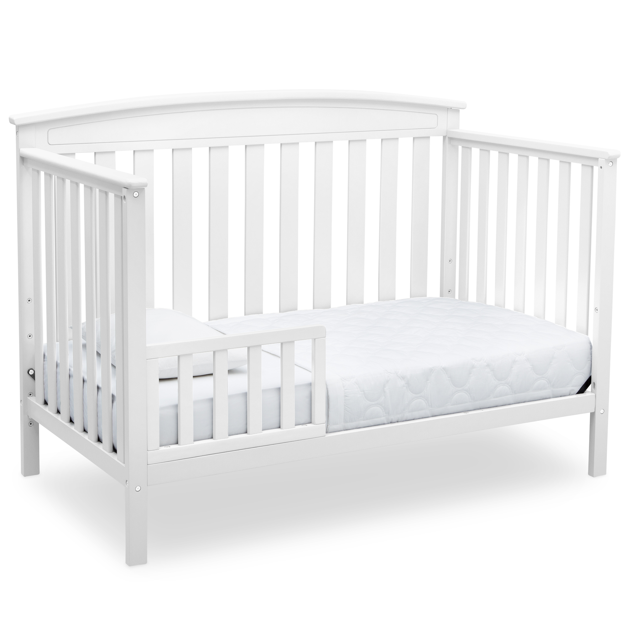 Delta Children Gateway 4-in-1 Convertible Baby Crib, White - image 9 of 11