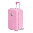 thumbnail image 2 of Mavis Laven Doll Suitcase Children Toy Accessory Cute Plastic Rolling Suitcase Mini Luggage Box Pink, 2 of 9