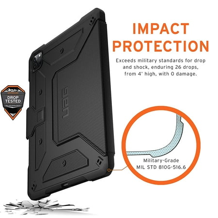 UAG - Metropolis Folio Case for Apple® iPad® Pro 11" (2nd Generation 2020) - Black