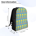 thumbnail image 4 of Cartoon Tweety Bird Laptop Backpack Lightweight Basic Unisex Daypack School Bag Student Bookbag Satchel Travel Bag Rucksack, 4 of 8