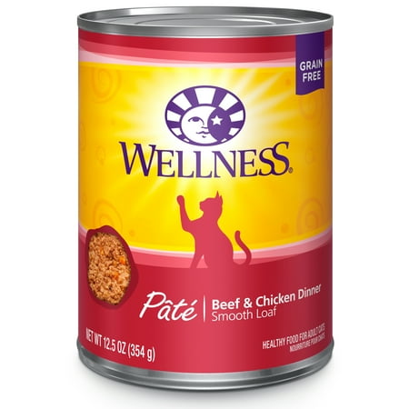 UPC: 0076344088110 | Wellness Complete Health Natural Grain Free Wet Canned Cat Food  Beef & Chicken Pate  12.5 Ounce Can (Pack of 12)