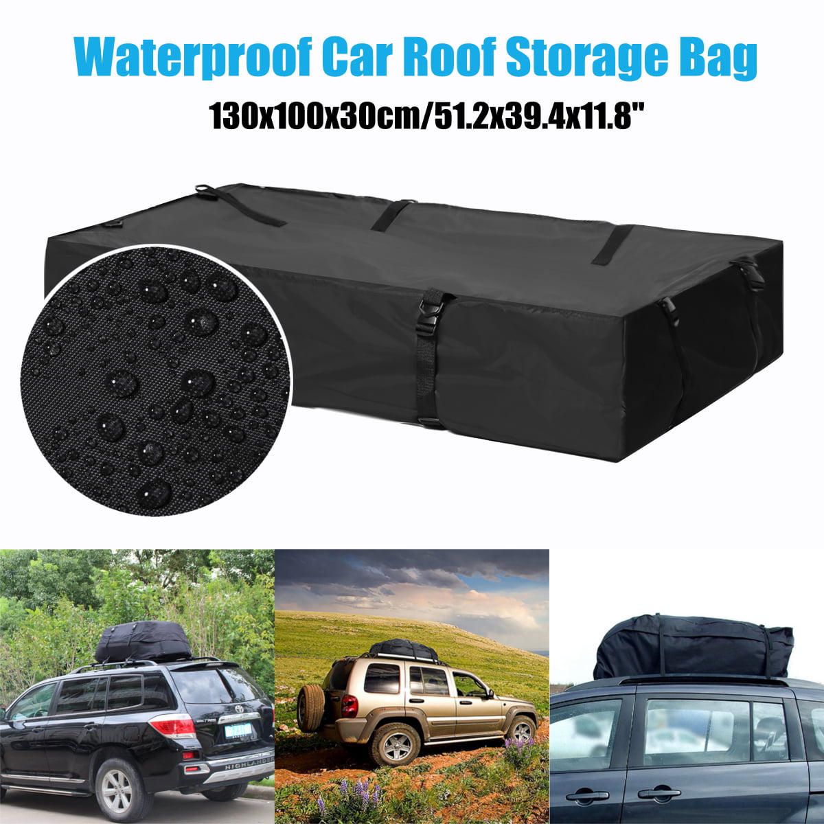 Truck Cargo Bed Bag With 4 Adjustable Elastic Ropes Pickup Truck Roof Bag  Easy To Store Water Protective Cargo Bag Car Supplies  Rear Racks   Accessories  AliExpress