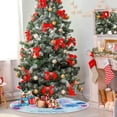 thumbnail image 4 of Coolnut Christmas Christmas Tree Skirt Home Decoration Large Round Christmas Tree Skirt for Holiday Party Home Christmas Day Ornaments,35.4", 4 of 6