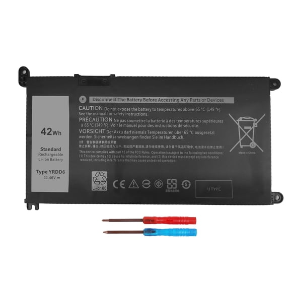 YRDD6 42WH Laptop Battery for Dell Inspiron 14 5480 5482 5485 5493 15 3501 3583 3584 3493 3593 5585 5590 5593