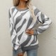 thumbnail image 2 of Gibobby Sudadera oversize mujer Sudadera de Forro Polar Sudadera casual para Mujer(Gris,G), 2 of 3