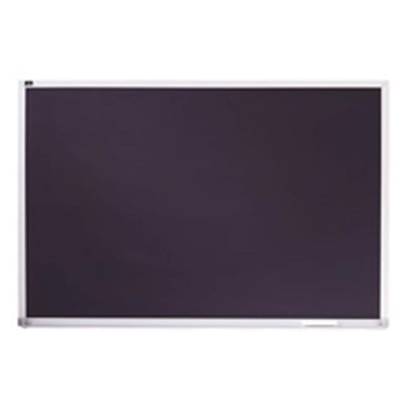 Quartet QRTPCA406B Chalk Board- Aluminum Frame- 4ft.x6ft.- Black