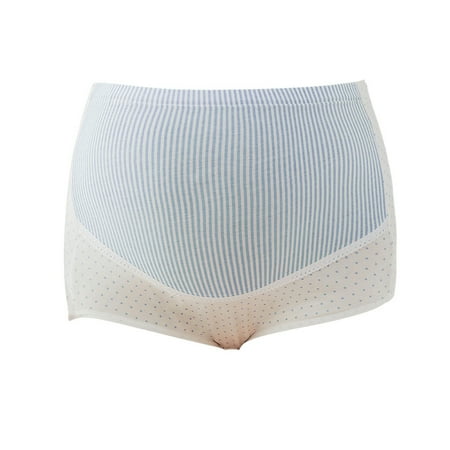 

Spdoo Striped Maternity Underwear over Bump Pregnancy Panties High Waist Panties Postpartum Belly Support Maternity Briefs