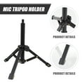 thumbnail image 4 of MasteelfCA Support de Microphone de Bureau Portable Tenant un Trépied de Micro en Alliage Support de Micro de Bureau, 4 of 9